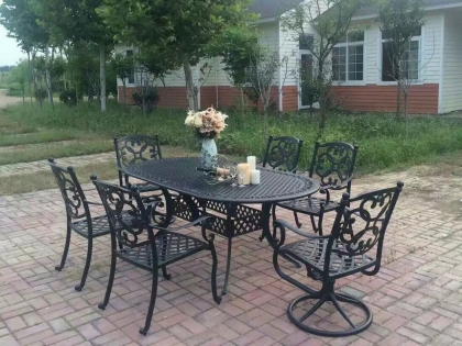 9317T 9191C 9235C cast aluminum furniture