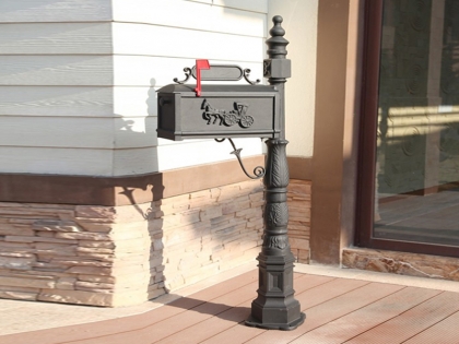 MB007 cast aluminum mail box