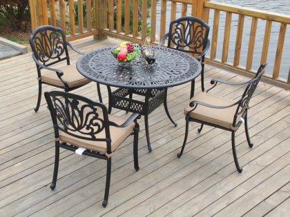 9002T 9002C cast aluminium furniture