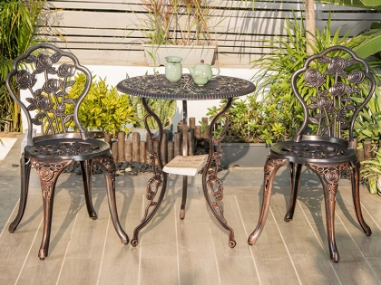 9008T 9008C cast aluminium furniture
