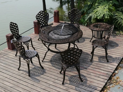 9209T cast aluminum furniture