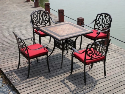 9477T cast aluminum furniture