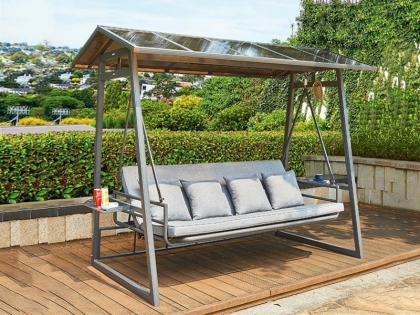 5083 5083B 5083C PC sheet canopy swing bed/chair with LED light