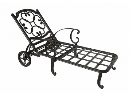 3096 Cast aluminum lounger