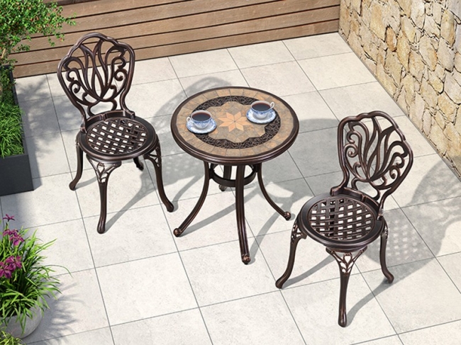 9478T cast aluminum furniture