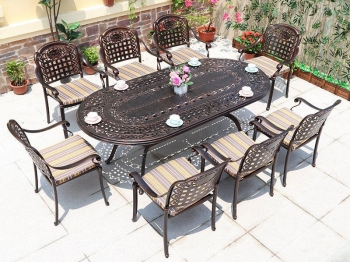 9455T 9116C cast aluminum furniture