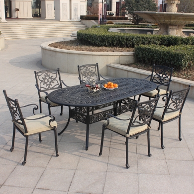 Cast aluminum furniture Catalog