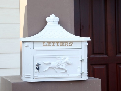 MB004 cast aluminum mail box