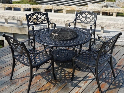 9092T 9092C cast aluminium furniture