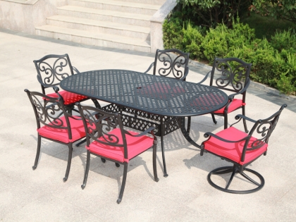 9144T 9253C 9163C cast aluminium furniture