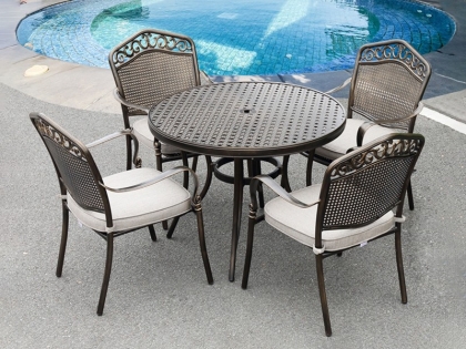 9078T-B 9103C-C cast aluminium furniture