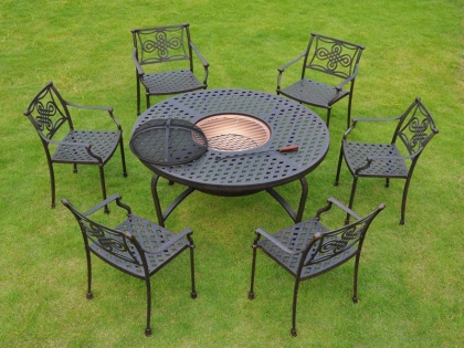 9085T 9085C cast aluminium furniture