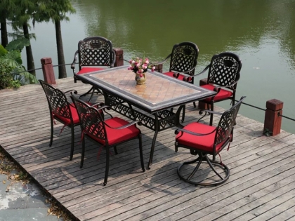 9475T-B cast aluminum furniture