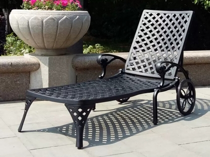 3092 Cast aluminum lounger