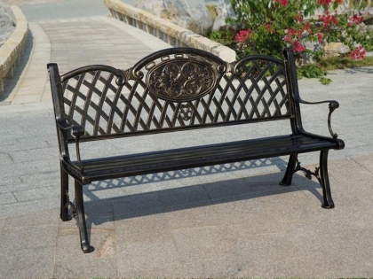 9097C cast aluminium bench