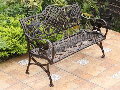 9052C cast aluminium bench