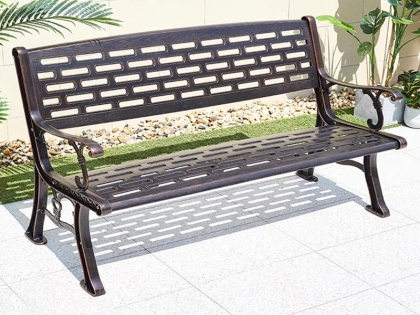 9499C-B cast aluminium bench
