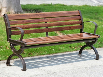 9501C cast aluminium bench
