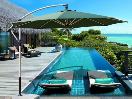 6029 Aluminium column banana umbrella