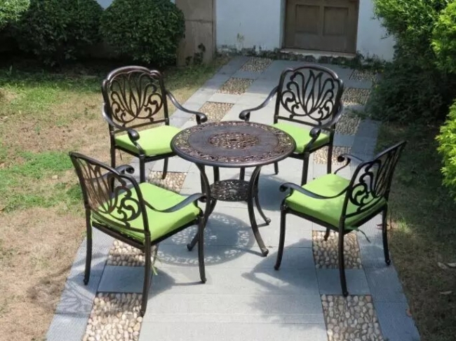 9035T 9002C cast aluminium furniture