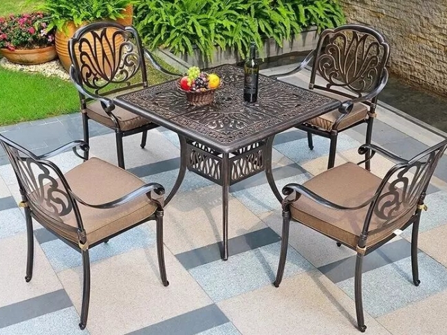 9192T 9002C dining table and chair