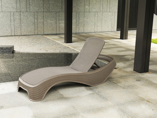 3106 plastic lounger