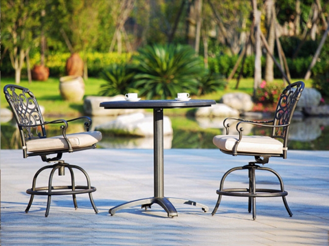 9033T 9033C cast aluminium furniture
