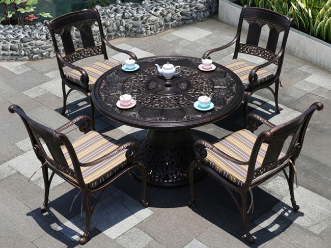 9030T 9030C cast aluminium furniture