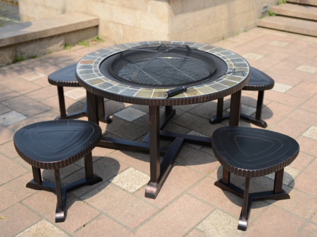 9040T 9040C cast aluminium furniture