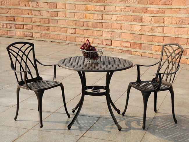 9046T 9046C cast aluminium furniture
