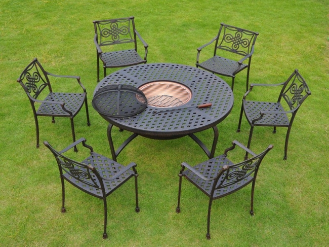 9085T 9085C cast aluminium furniture