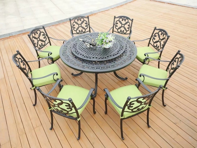 9250T cast aluminum table