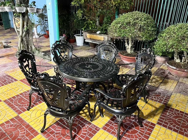 9494C-C cast aluminum furniture