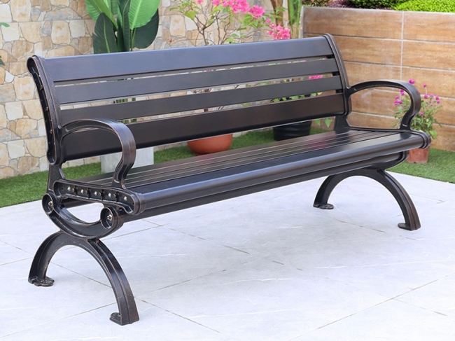 9472C cast aluminium bench