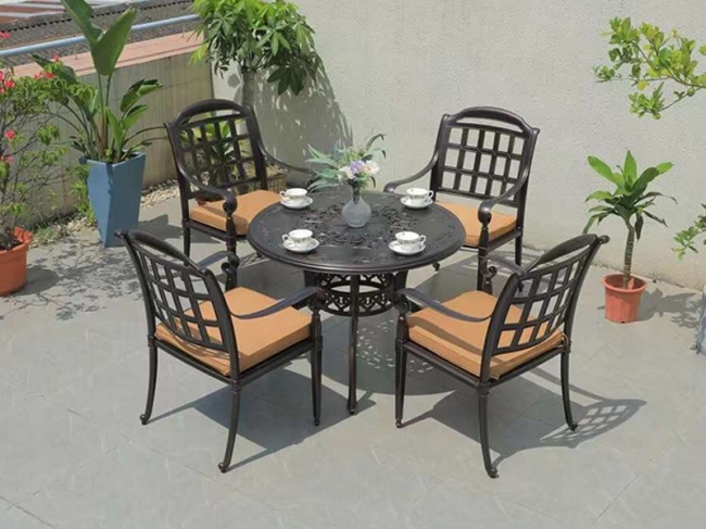 9609C cast aluminum furniture