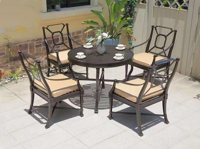 9607T 9606C cast aluminum furniture