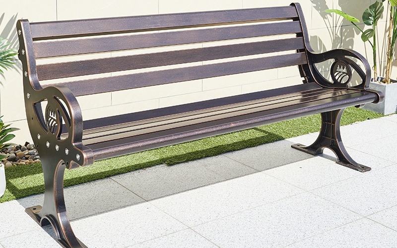 9491C cast aluminium bench